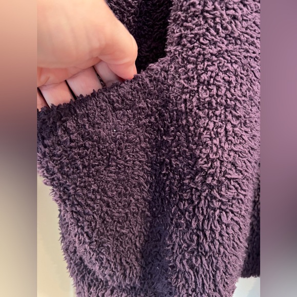 BAREFOOT DREAMS COZY CHIC OPEN FRONT CARDIGAN, SIZE S/M. - Picture 4 of 13